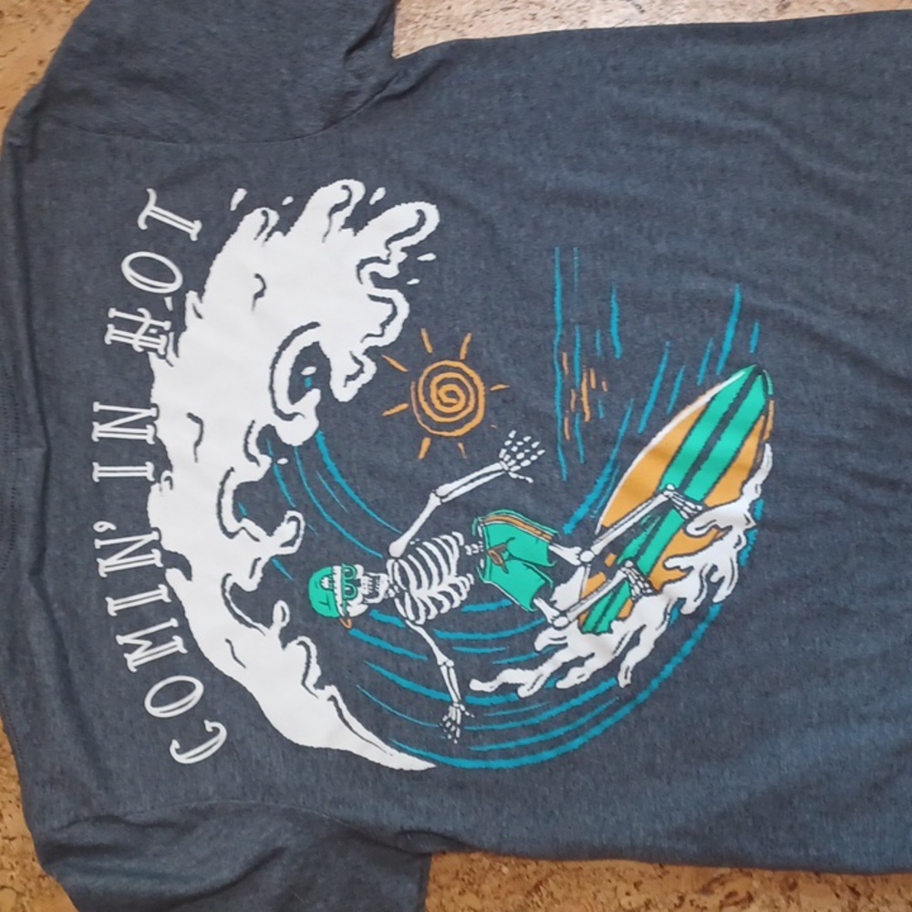 Heather Blue Bandon, Oregon Tee Shirt Men's M - Picture 1 of 5